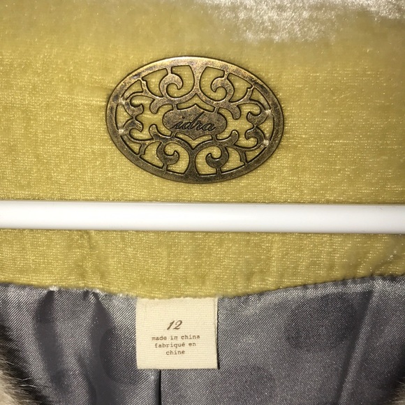 Anthropologie Gorgeous Faux Fur Cropped Jacket 12 - Picture 2 of 7